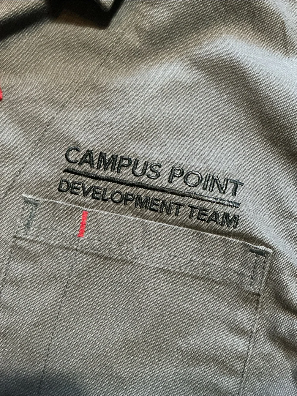Imperfects X Campus Point Organic Cotton Canvas Chore Utility Workwear Jacket - Picture 6 of 12